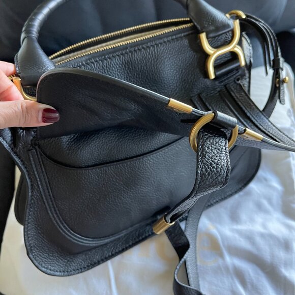 Marci Almost New in Black with Gold hardware - Picture 4 of 5